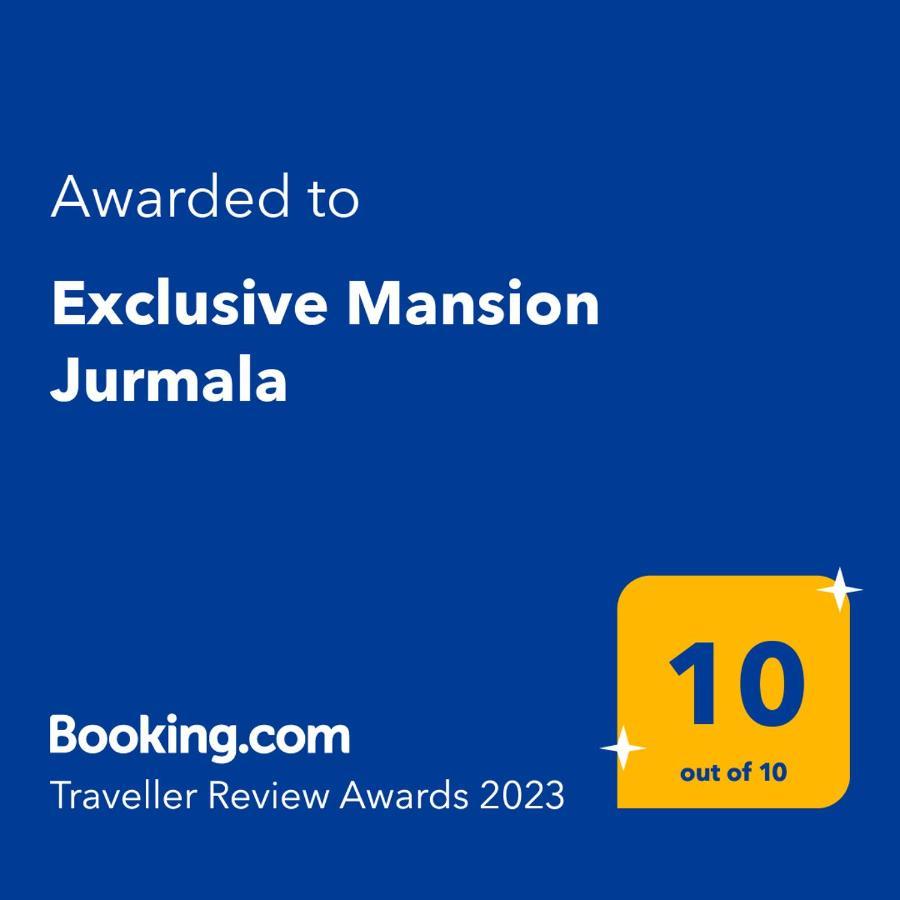 Exclusive Mansion Jurmala Vila Exterior foto